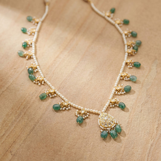 Jharoka Ek lada necklace | Vama Gears