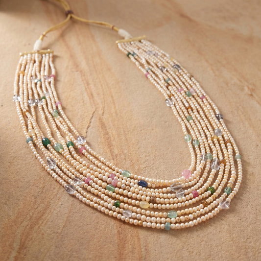 Jharoka Pearl mala | Vama Gears