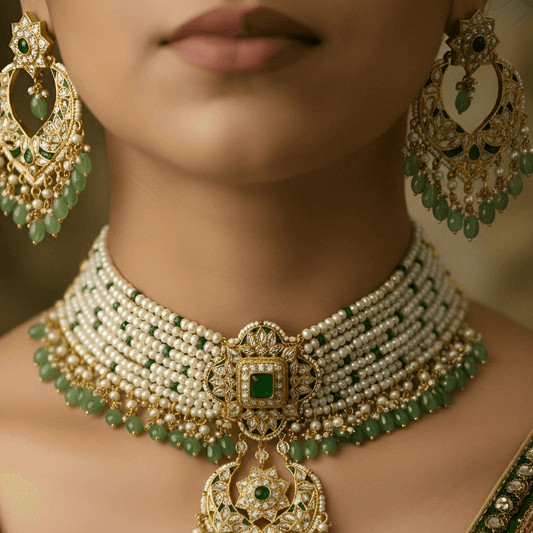 Intricate Flower Motif Earrings