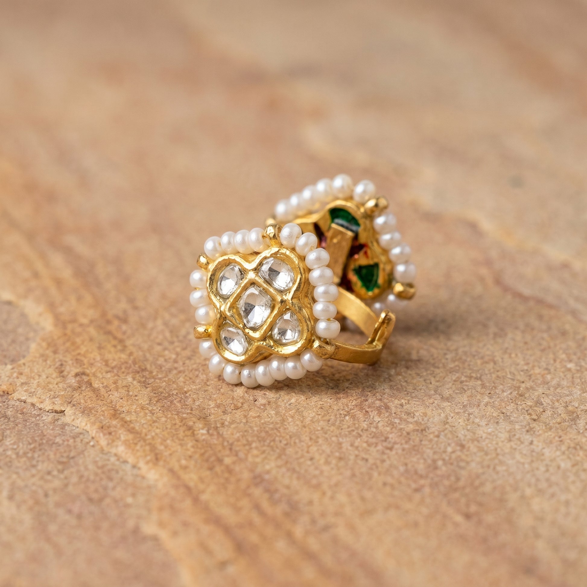 Jharoka Small basic ring | Vama Gears