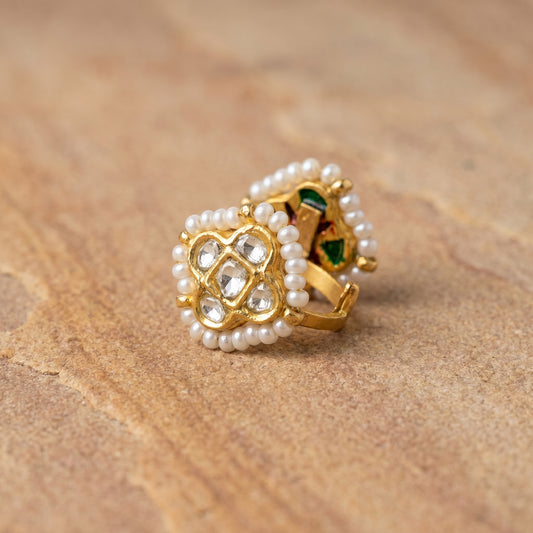 Jharoka Small basic ring | Vama Gears