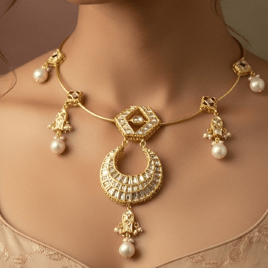 Dual-Tone Tourmalin Necklace